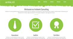 Desktop Screenshot of ambienti-ks.com