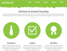 Tablet Screenshot of ambienti-ks.com
